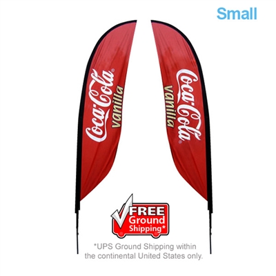 Single Sided Feather Banner Flag Stand
